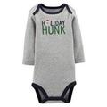 Just One You Carter s Christmas Holiday Grey Bodysuit