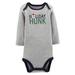 Just One You Carter s Christmas Holiday Grey Bodysuit