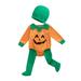 Sunisery Newborn Baby Girl Boy Halloween Clothes Set Pumpkin Print Romper + Hat + Legging