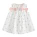 ZHAGHMIN Easter Dress Baby Bow Floral Kid Suspender Party Dress Toddler Girls Solid Princess Print Girls Dress&Skirt Dress Size 6 Easter Romper Toddler Girl Kids Cat Dress Summer Dresses Lit