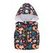 Warm Boys Toddler Print Sleeveless Baby Coat Kids Windproof Girls Hooded Boys Outfits&Set Size 2 Years-8 Years