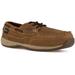 Rockport Sailing Club 3 Eye Tie Steel Toe Boat Shoe w/Poron XRD Internal Met Guard - Men's Brown 10.5 Wide 690774379985