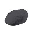 Bienzoe Boy s Cotton Flat Peaked Newsboy Golf Baker Hat Dark Grey 2/3