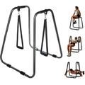 Iron Bar Dip Stand Dip Station Fitness Dip Bars with Straps Body Press Dip Bar Push Up Stand for Full Body Strength Training Workout Heavy Duty Parallel Bars for Dip Exercise Home Gym