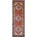 Pasargad Home Serapi Collection Hand-Knotted Rust Wool Area Rug- 2 8 X 11 10