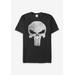 Men's Big & Tall Marvel Punisher Skull Tee by Marvel in Black (Size 5XL)