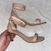 Kate Spade Shoes | Kate Spade Womens Open Toe Ankle Strap Pink Beige Heel Size 7 | Color: Pink | Size: 7