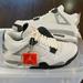 Nike Shoes | Ds 2016 Nike Air Jordan Retro 4 Iv White Cement Shoes Mens Sz 8.5 Authentic | Color: Gray/White | Size: 8.5