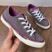 Converse Shoes | Converse Women's All Star Low Top Shoes Purple Size 6 | Color: Purple/White | Size: 6