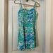Lilly Pulitzer Dresses | Lilly Pulitzer Dress With Blue And Green Pattern | Color: Blue/Green | Size: 6