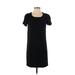 For Joseph Casual Dress - Shift: Black Solid Dresses - Women's Size Small