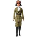 Barbie Inspiring Women Doll, Bessie Coleman Collectible Dressed in Aviator Suit with Helmet and Goggles