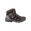 Wanderschuh JACK WOLFSKIN "VOJO 3 TEXAPORE MID M", Gr. UK 12,5 - EU 47,5, Normalschaft, braun (schwarz, braun, lime), Main Material Second Material 100% Polyamide Lining Sole 100% Rubber/ EVA, Schuhe