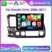 For Honda Civic 2006 2007 2008 2009 2010 2011 Apple Carplay Android 12 Car Stereo Radio Player