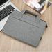 WQJNWEQ Clearance Shoulder Strap Laptop Bag Men s And Women s Portable Shoulder Bag Inner Sleeve Bag 13.3 Inch Waterproof Fashion Tablet Bag Gray Gifts