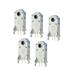 Uxcell Mouse Wheel Encoder 14mm 300W Time Accurate Decoder Rotary Mouse Scroll Wheel Encoder 5 Pcs