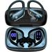 Wireless Earbuds for ZTE nubia Red Magic 6 Bluetooth Headphones 48hrs Play Back Sport Earphones with LED Display Over-Ear Buds with Earhooks Built-in Mic