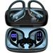 Wireless Earbuds for Microsoft Surface Duo 2 Bluetooth Headphones 48hrs Play Back Sport Earphones with LED Display Over-Ear Buds with Earhooks Built-in Mic