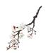 Artificial Cherry Blossom Branches Flowers Silk Peach Blossoms Fake Apple Flowers Bulk Fake Cherry Blossom Decor Long Stem Floral Arrangements