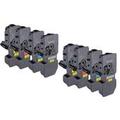 999inks Compatible Multipack Kyocera TK-5220K/Y 2 Full Sets Standard Capacity Laser Toner Cartridges (8 Pack)