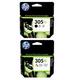 1 Full Set HP 305XL Black and 1 Tri Colour Set HP 305XL Original High Capacity Ink Cartridges (2 Pack)