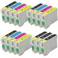 Compatible Multipack Epson Stylus DX8450 Printer Ink Cartridges (15 Pack) -C13T07114011