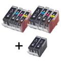 Compatible Multipack Canon PIXMA MP810 Printer Ink Cartridges (10 Pack) -0628B001