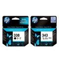 Original Multipack HP PhotoSmart 2575a All-in-One Printer Ink Cartridges (2 Pack) -C8765EE