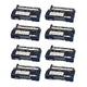 Compatible Multipack Epson Aculaser M2400DT Printer Toner Cartridges (8 Pack) -C13S050583