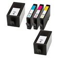 Compatible Multipack HP HP OfficeJet Pro 6950 All-in-One Printer Ink Cartridges (5 Pack) -T6M15AE