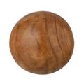 Paris Prix - Balle Déco wood Paulownia 15cm Marron