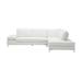 Empire Right Sofa White