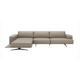 Valentino Left Sectional Sofa Gray