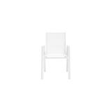 Malta Outdoor Dining Chair White