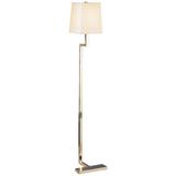 Robert Abbey Doughnut Antique Silver Floor Lamp