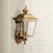 Kichler Polished Brass 15 1/2" High Outdoor Wall Light