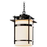 Hubbardton Forge Banded 22" High Outdoor Hanging Light