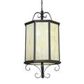 2nd Ave Lighting Musetta 8 -Bulb 48" H Mains Only Outdoor Hanging Lantern Glass/Metal | 28 W x 28 D in | Wayfair 120291.032U.RM