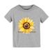 adviicd Baby Clothes For Girls Toddler Tshirt Toddler Kids Baby Boys Girls Solid Basic Short Sleeve Crewneck T Shirts Tops Tee Clothes For Children Grey 6-8 Years