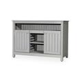 Red Barrel Studio® Colaluca Wooden Buffet & Console Outdoor Table Wood in Gray | 35 H x 50.5 W x 21 D in | Wayfair A4A054A2CFE649FAAC308F135FC0F6EA