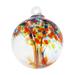 The Holiday Aisle® Royal Glass Ornament Glass in Brown/Green/Red | 5 H x 4 W x 4 D in | Wayfair 488A3AC93F7D423ABAF46920604F3D43