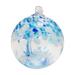 The Holiday Aisle® Glass Ornament Glass in Blue/White | 7.5 H x 6 W x 6 D in | Wayfair 2BE679F3790B4599BBDA3D9A6B32E8F7