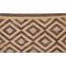 Geometric Kilim Accent Rug Hand-Woven Wool Carpet - 3'0"x 5'0"