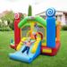 Candy Land Theme Kids Inflatable Bounce House with 735W Air Blower - 12.5ft x 11.5ft x 8ft (L x W x H)