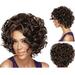 PPHHD Fashion Sexy Front Wigs Human Hair Glueless Short Curly Lace Front Wigs Vrgin Human Hair Curly Wigs For Women