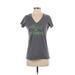 Under Armour Active T-Shirt: Gray Activewear - Women's Size Small