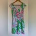 Lilly Pulitzer Dresses | Lilly Pulitzer Nwot Desiree Dress In Ring The Bellboy Size Xs | Color: Green/Pink | Size: Xs