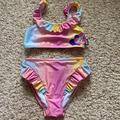 Disney Swim | Kids Disney Baby Yoda 2 Pc Swim Suit | Color: Pink | Size: 7g
