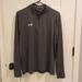 Under Armour Shirts | Mens Under Armour Gray Heatgear Loose Fit Quarter Zip Pullover Shirt Large New | Color: Gray | Size: L