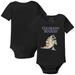 Infant Tiny Turnip Black Colorado Rockies Stega Bodysuit